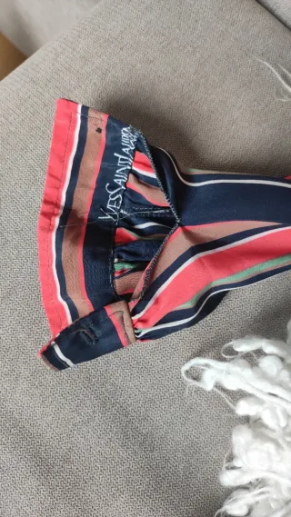 Vestido Yves Saint Laurent rayas