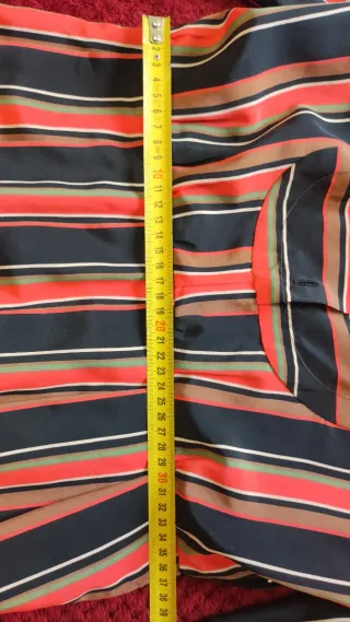 Vestido Yves Saint Laurent rayas