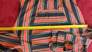 Vestido Yves Saint Laurent rayas