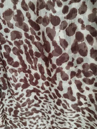 Blusa Mango Estampada Mujer