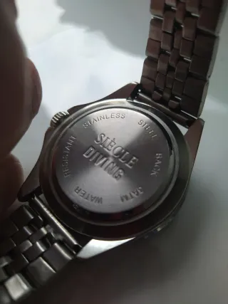 Orologio uomo Siecle acciaio