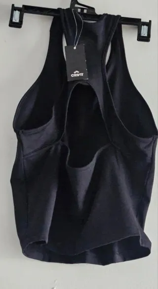 Camiseta deportiva CRIVIT Negra Talla M