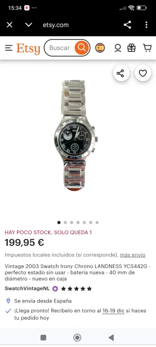 Swatch Irony Chrono 40mm