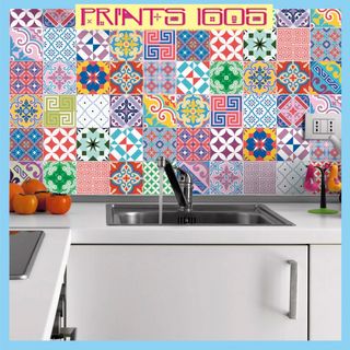 10 Vinilos Azulejos 15x15cm Diseños Varios