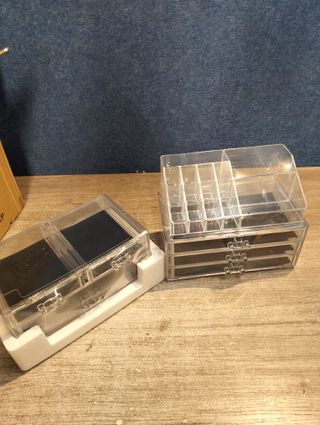 SONGMICS Organizador de Maquillaje AcrÍlico Grande