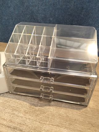 SONGMICS Organizador de Maquillaje AcrÍlico Grande