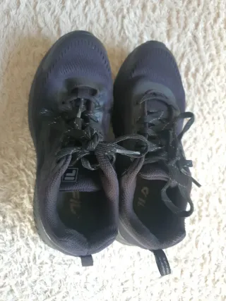 Zapatillas Fila Running Mujer Negras