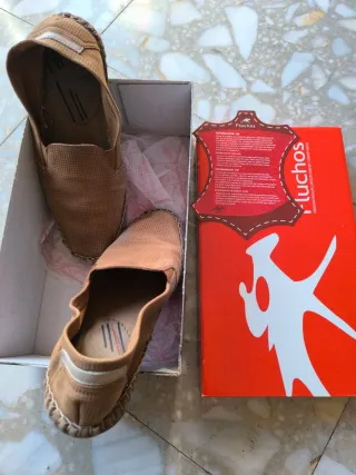 Fluchos Bahamas Cuero Crema Talla 43