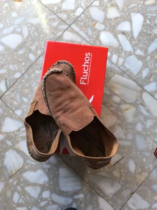 Fluchos Bahamas Cuero Crema Talla 43