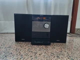 Stereo Sony CMT-FX300i Nero/Argento