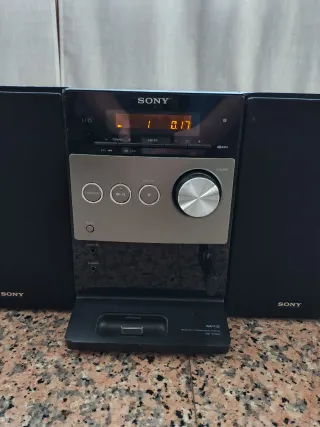 Stereo Sony CMT-FX300i Nero/Argento