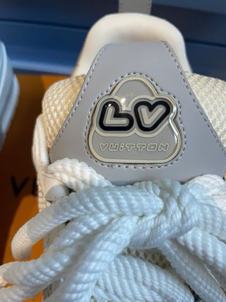Scarpe Louis Vuitton Grigio Bianco