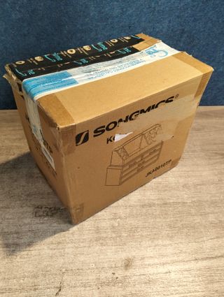 SONGMICS Organizador de Maquillaje con 4 Cajones Blanco