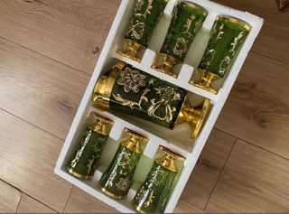 Juego Jarra y 6 Vasos Árabes