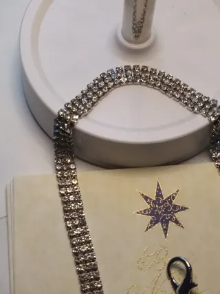 Cintura donna strass