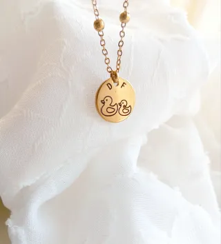 Collar mamá Pata y Patitos