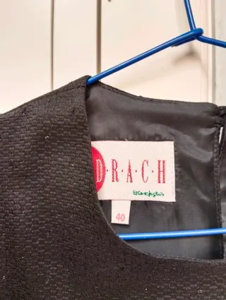 Chaleco negro con brillo