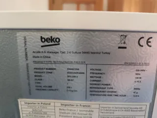 Frigorífico Beko 2 puertas blanco