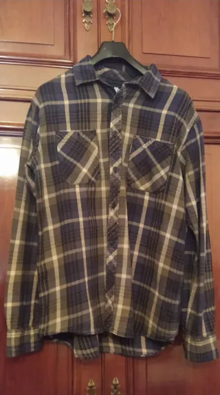 Camisa de invierno Element cuadros