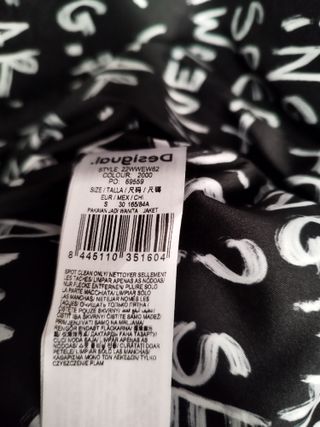 Cazadora Biker Desigual Negra