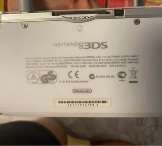 Nintendo 3DS Blanca