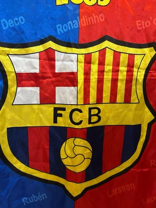 Bandiera Barcellona Campioni 2005