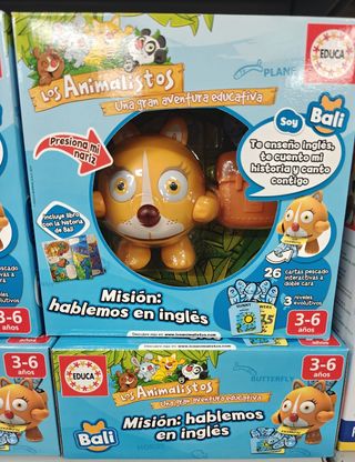 Los Animalistos Bali Misión Inglés Educa
