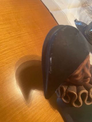 Arlequín de cerámica decorativo