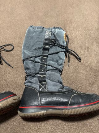 Botas de Nieve y Montaña Negras Marrones