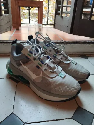 Zapatillas Nike Air Max Verdes y Blancas