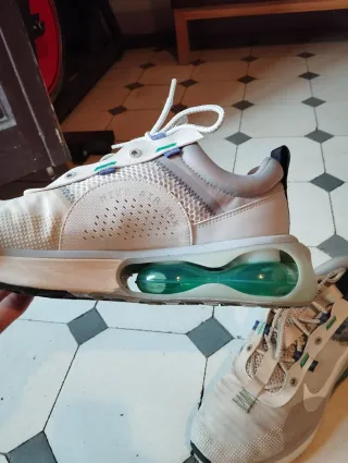 Zapatillas Nike Air Max Verdes y Blancas