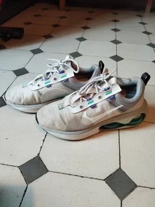 Zapatillas Nike Air Max Verdes y Blancas