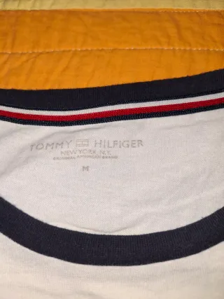 Camiseta Tommy Hilfiger Blanca Talla M