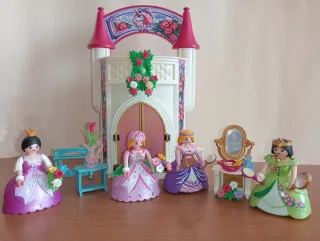 Playmobil-Torre de Princesas y Tocado