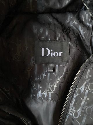 Chaqueta acolchada Dior Hombre Negra