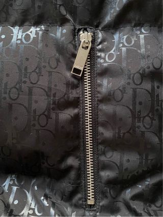 Chaqueta acolchada Dior Hombre Negra