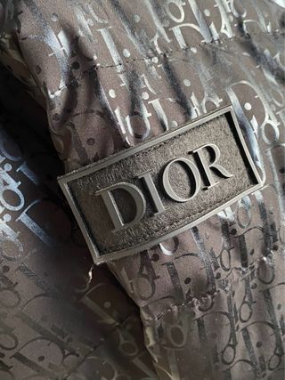 Chaqueta acolchada Dior Hombre Negra