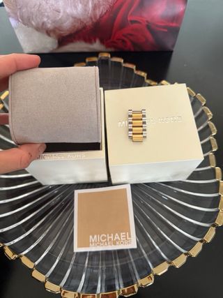 Reloj Michael Kors Cronógrafo Dorado y Plateado