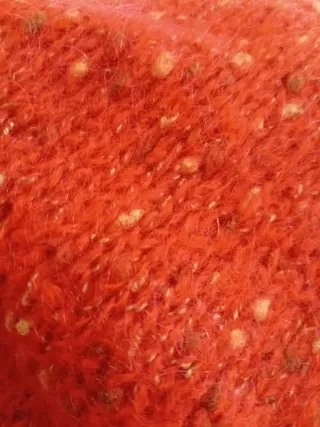 Maglia vintage patchwork Lavorata a mano a tricot