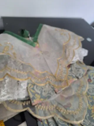 Vestido de fallera con 2 corpillos