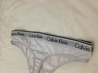 Tanga Calvin Klein Blanco