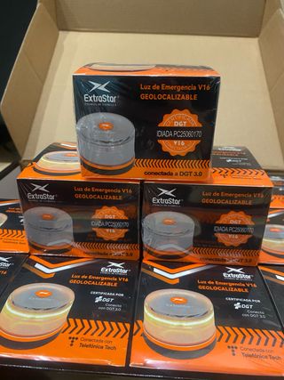 Pack 3 Balizas V16 Extrastar Geolocalizables