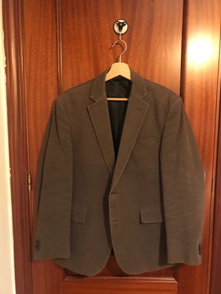 Americana marrón claro