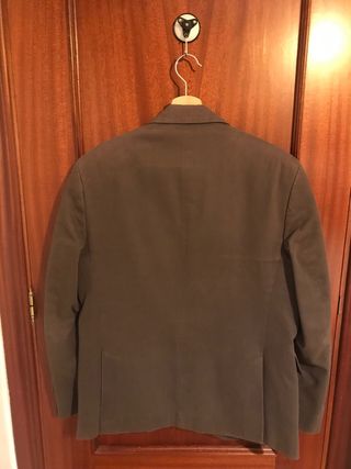 Americana marrón claro