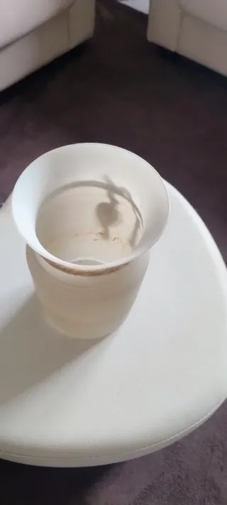 Vaso decorativo con corda e cuore