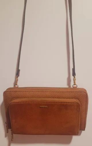 Bolso Parfois marrón y dorado