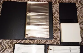 Set escritorio piel 3 piezas