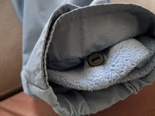 Anorac Lafuma azul grisáceo con polar extraíble