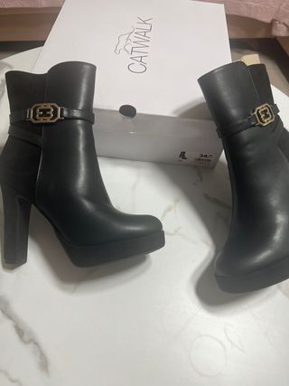 Botines tacón plataforma Catwalk talla 37