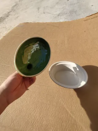 Terrina porta biscotti a forma di anatra